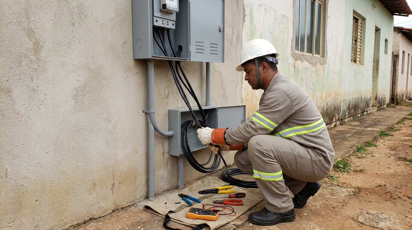 Regularização de Entrada de Energia no Centro, Bauru‑SP